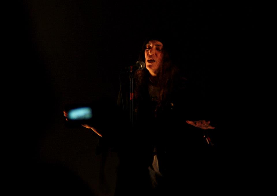 Patti Smith performing at Louisiana Literature, Humlebæk, Denmark, August 2012. Photo: Nadine Lensborn